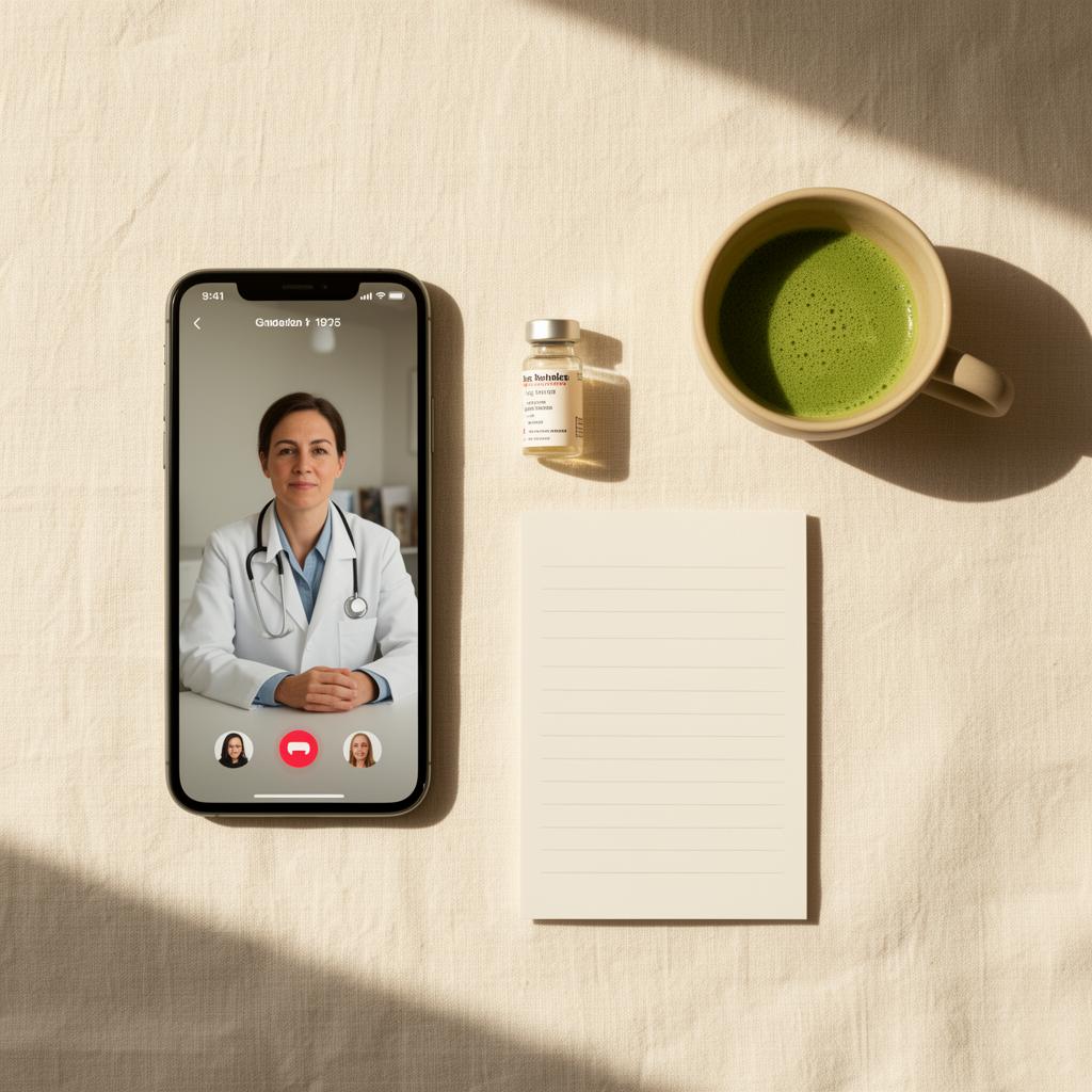 Telehealth consultation setup